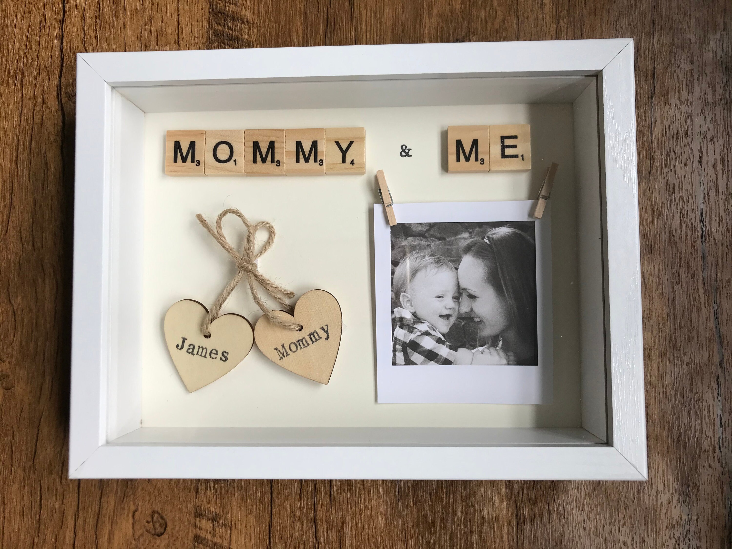Mommy and me personalized frame Gift for mom from baby or Etsy