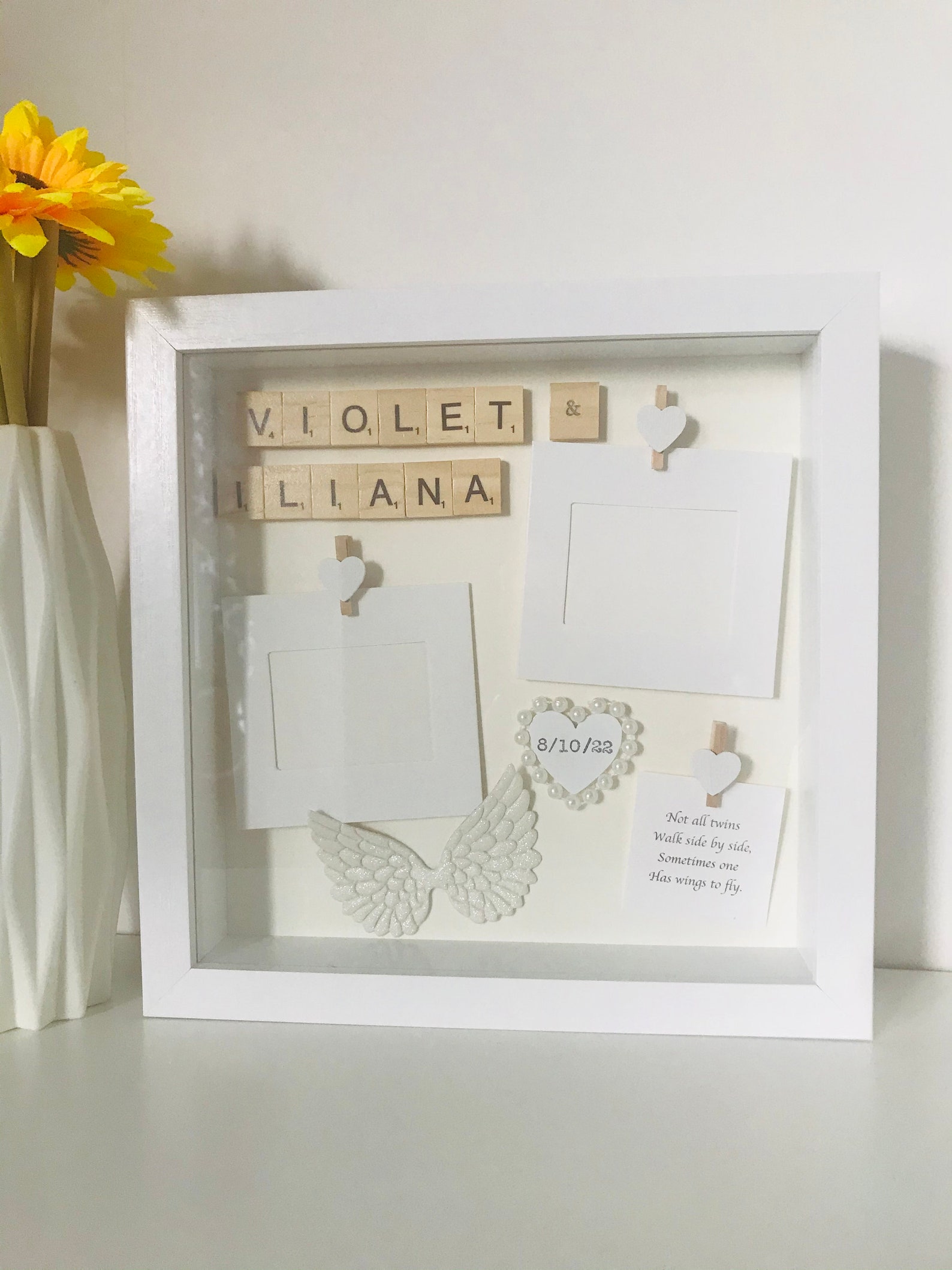 Personalized Baby Memorial Gift / Infant Loss Frame for Etsy