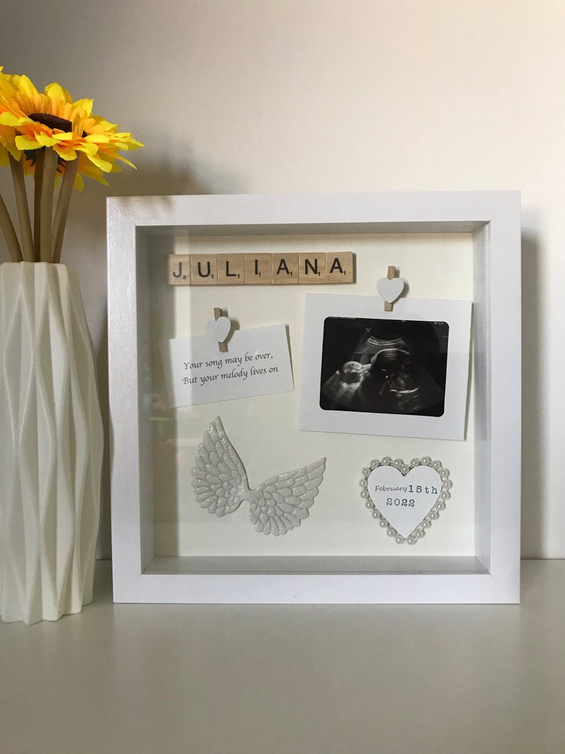 Personalized Baby Memorial Gift / Infant Loss Frame for Etsy