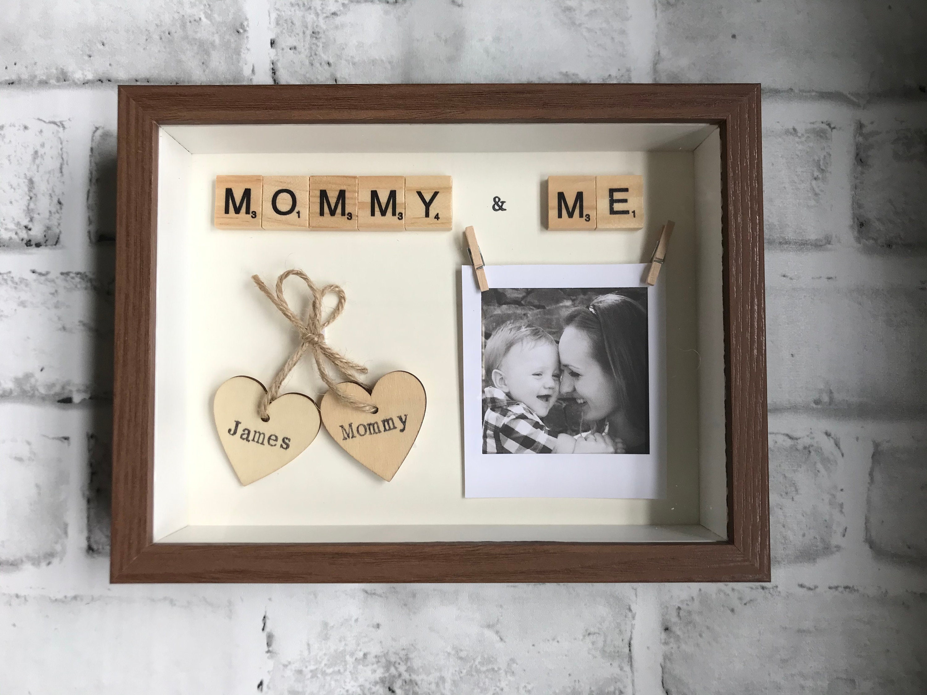 Mommy and me personalized frame Gift for mom from baby or Etsy