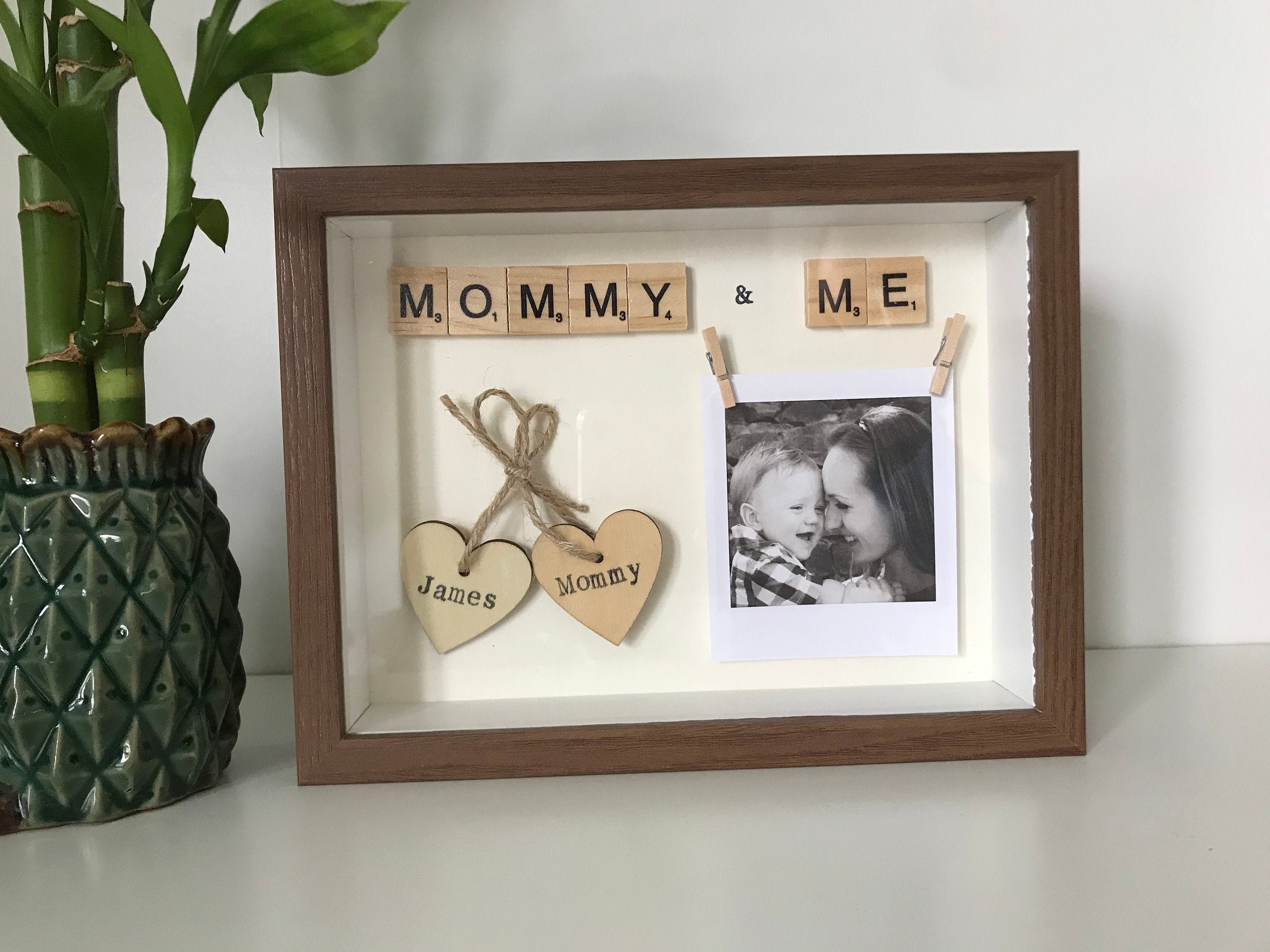 Mommy and me personalized frame Gift for mom from baby or Etsy