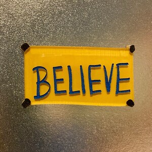 Ted Lasso Believe Magnet - Etsy