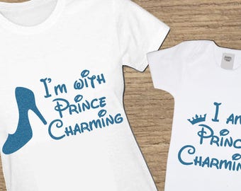 Prinz Charming Familienreise Bügelbild (Digitaler Download)