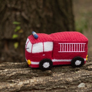 Fire Truck Crochet Playsuit main image 0