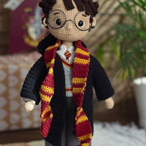 Amigurumi Famous Wizard Boy Crochet Doll Pattern, Toy Pdf English ...