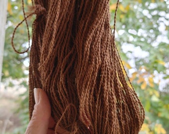Pure Alpaca wool 2 ply fingerling weight yarn "Maggie"