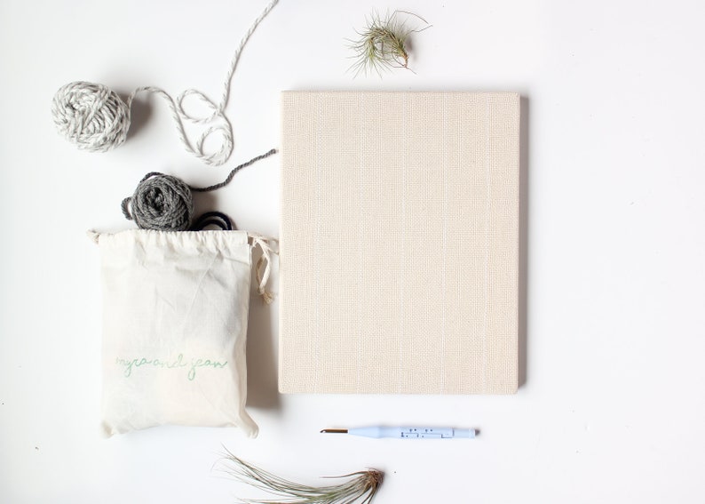 Punch Needle kit PRESALE the PUNCH BOX Navy Moons