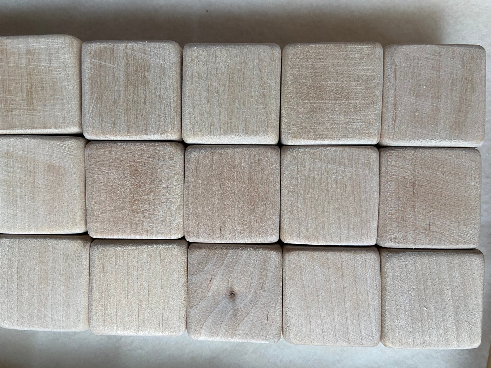 Smoothly Sanded Blank Maple Wooden Blocks DIY Decorate Etsy