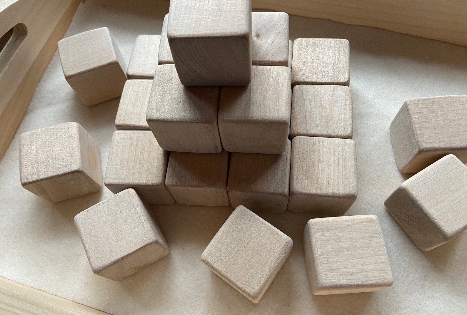 Smoothly Sanded Blank Maple Wooden Blocks DIY Decorate Etsy