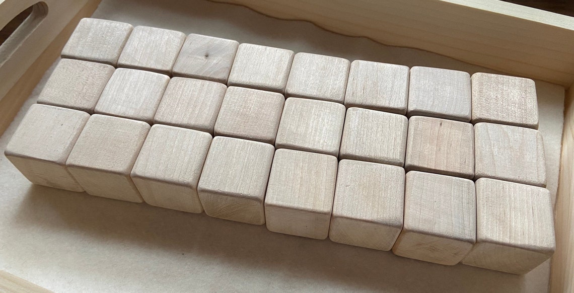 Smoothly Sanded Blank Maple Wooden Blocks DIY Decorate Etsy