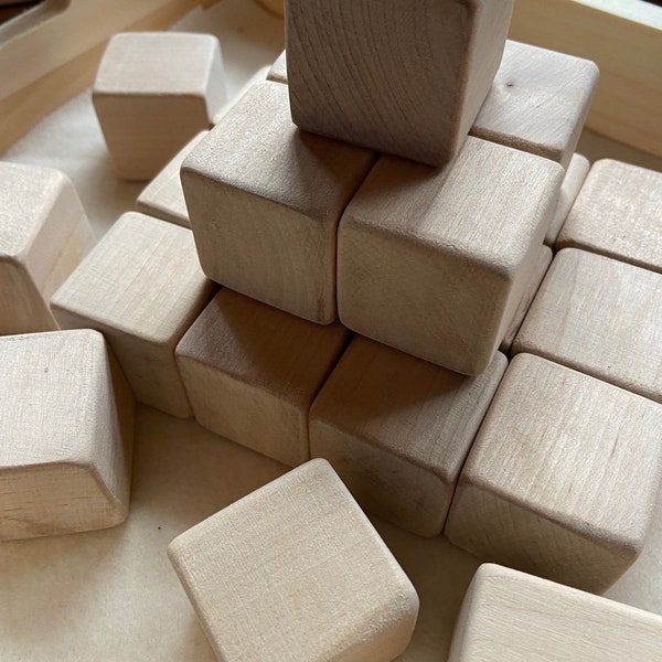 Wooden Blocks Etsy