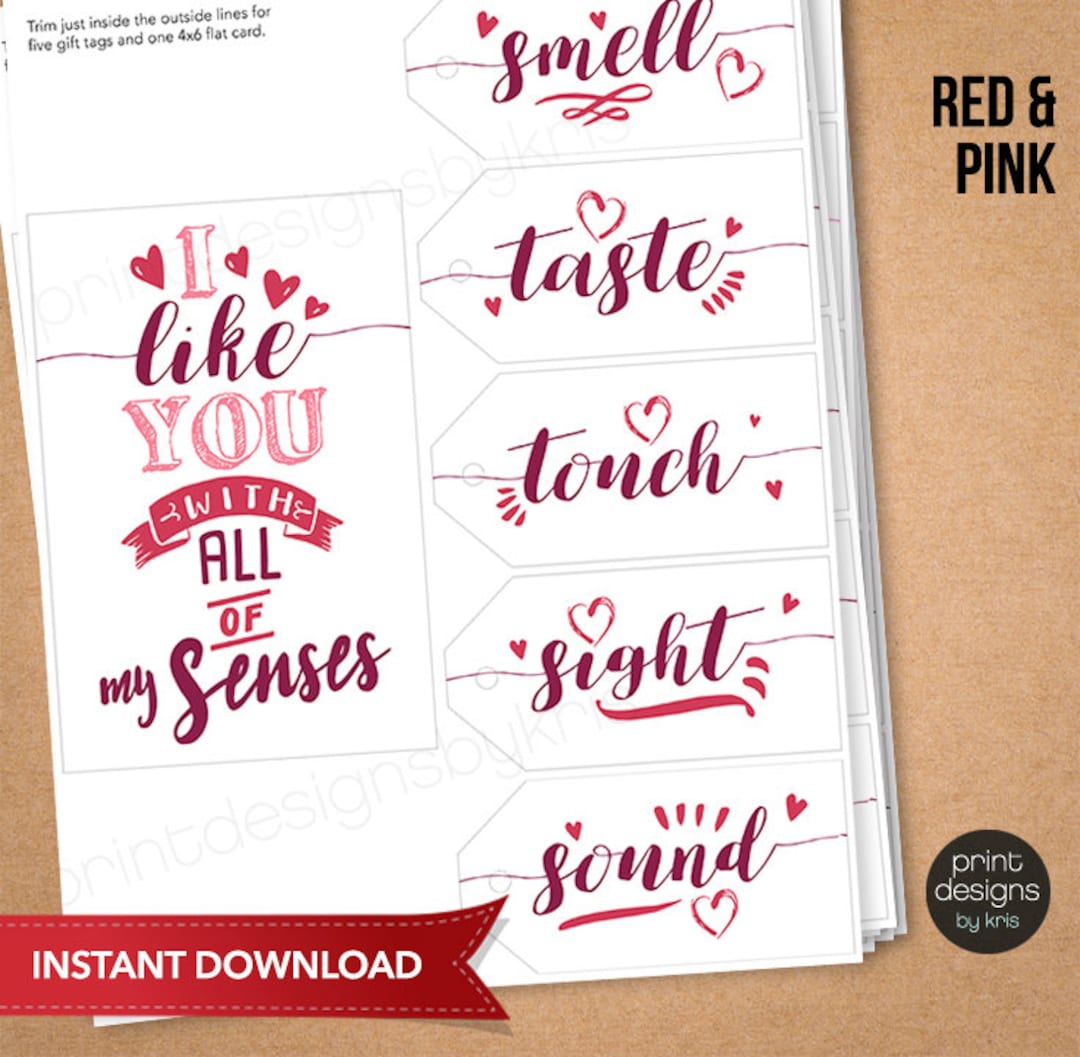 five-senses-gift-tags-card-5-senses-instant-download-printable-valentine-tags-love-valentine-senses-birthday-gift-tags-etsy