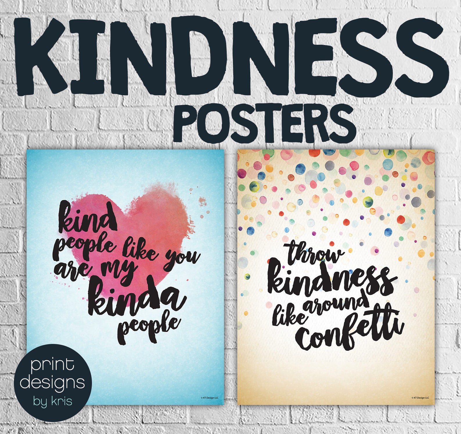 Kindness Posters Classroom Posters Teaching Kindness Classroom Wall