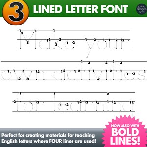 May include: A black and white worksheet with dotted lines for tracing the letters of the phrase "Make your own activities for learning". The worksheet is designed for teaching English letters using four lines.