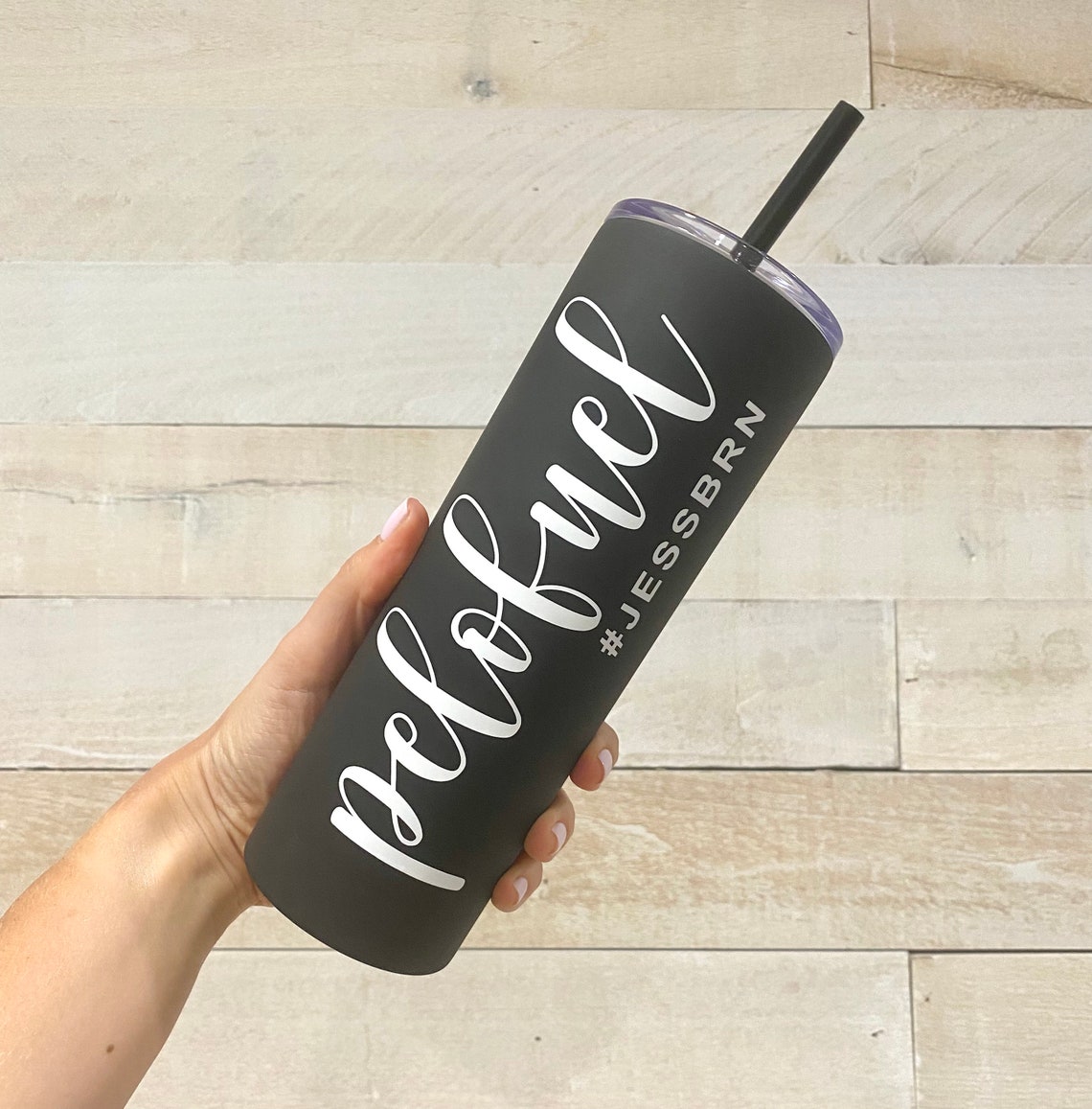 Peloton Skinny Tumbler Peloton Gift Leaderboard Name Etsy