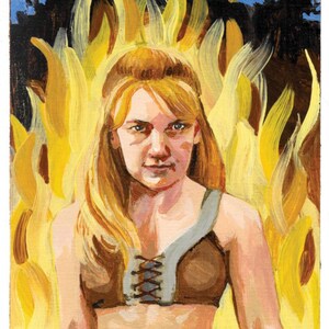 Gabrielle Acrylic Painting