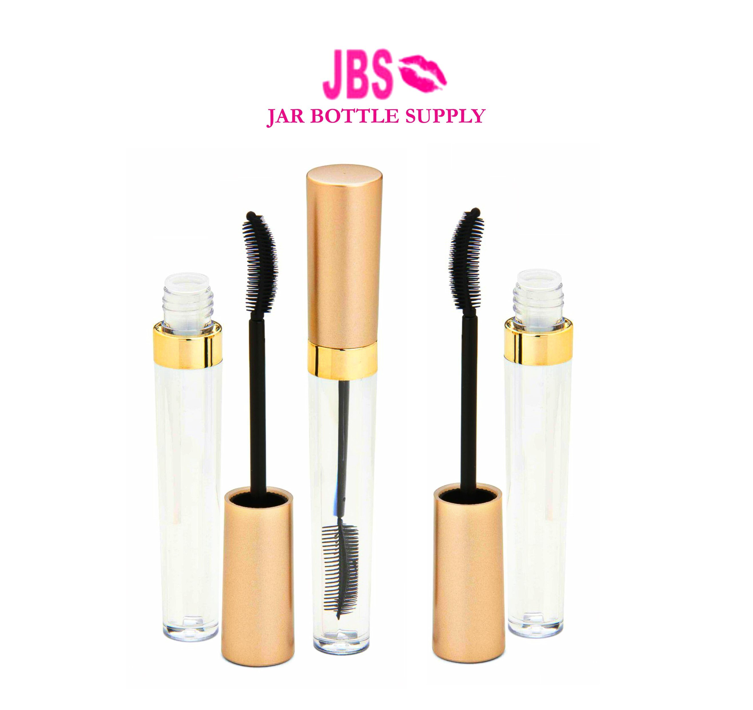 3 Empty Clear Mascara Tube Bottles 5ML w/ CURVED BRUSH Matte Etsy