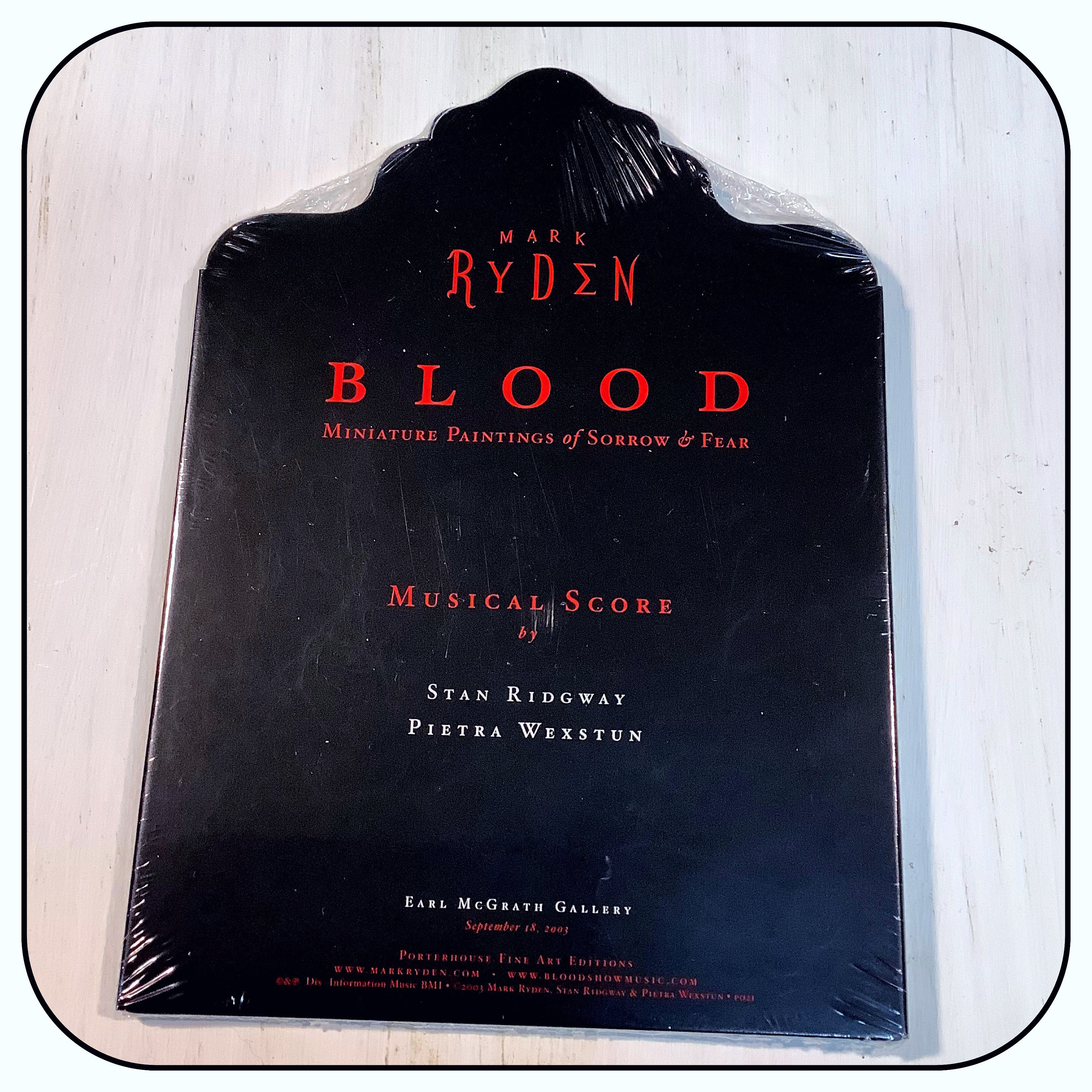 Mark Ryden Blood CD, Factory Sealed Tri Fold Case, Earl Mcgrath