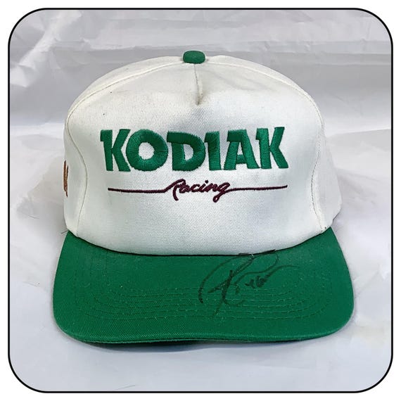kodiak tobacco hat Smokeless Vintage Snapback Trucker Cap 1980's Kodiak racing hat - Gem