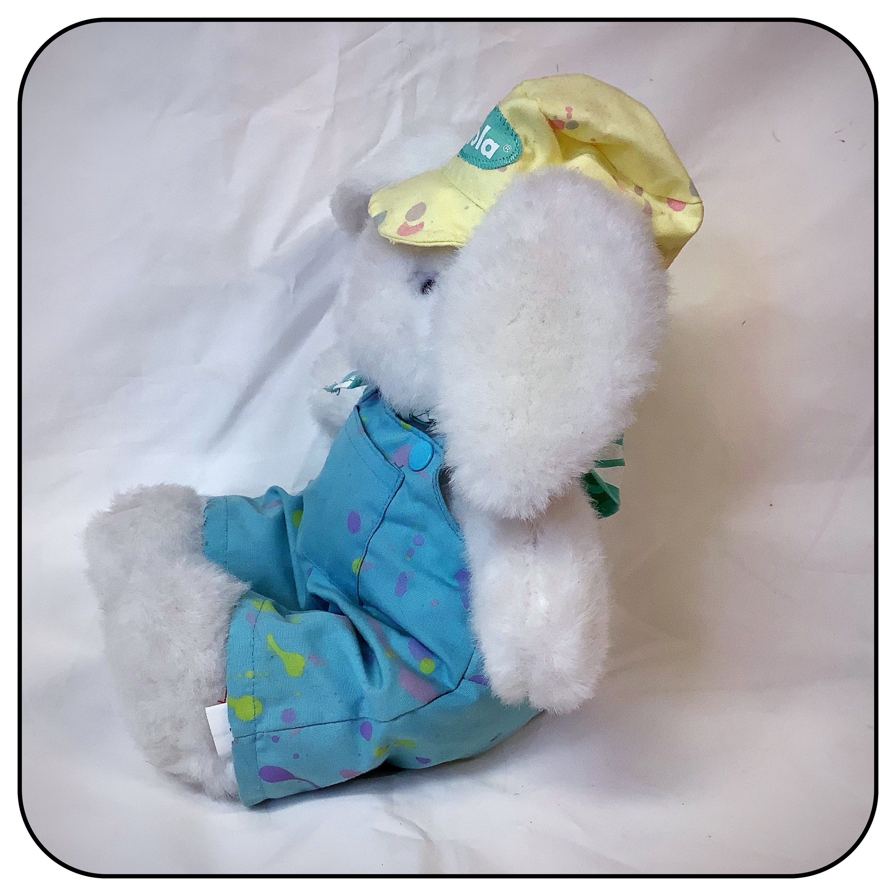 Vintage 1989 Hallmark Crayola Bunny Rabbit by Hartline