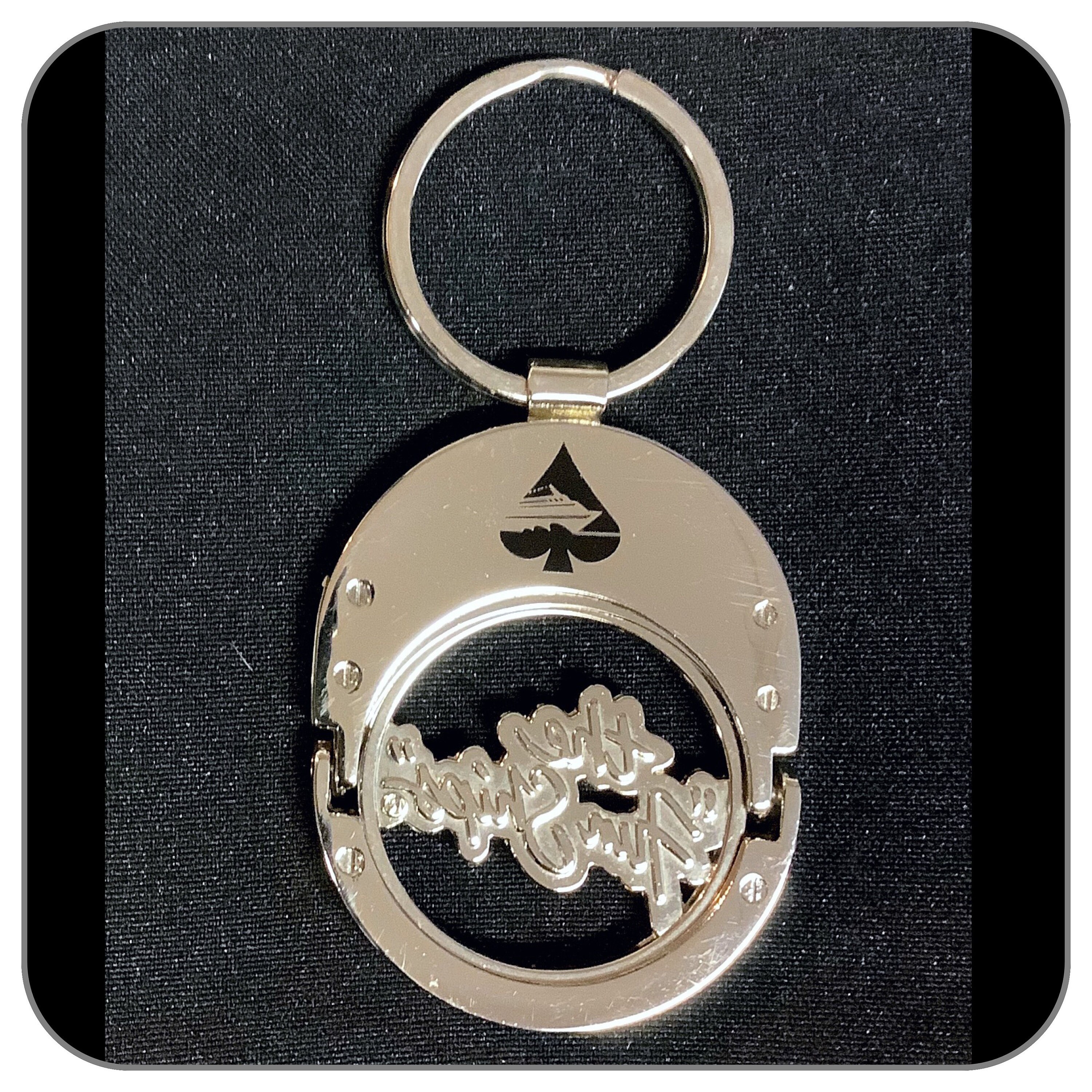 Ocean Players Club Casino Chip Holder Key Chain, the Fun Ships