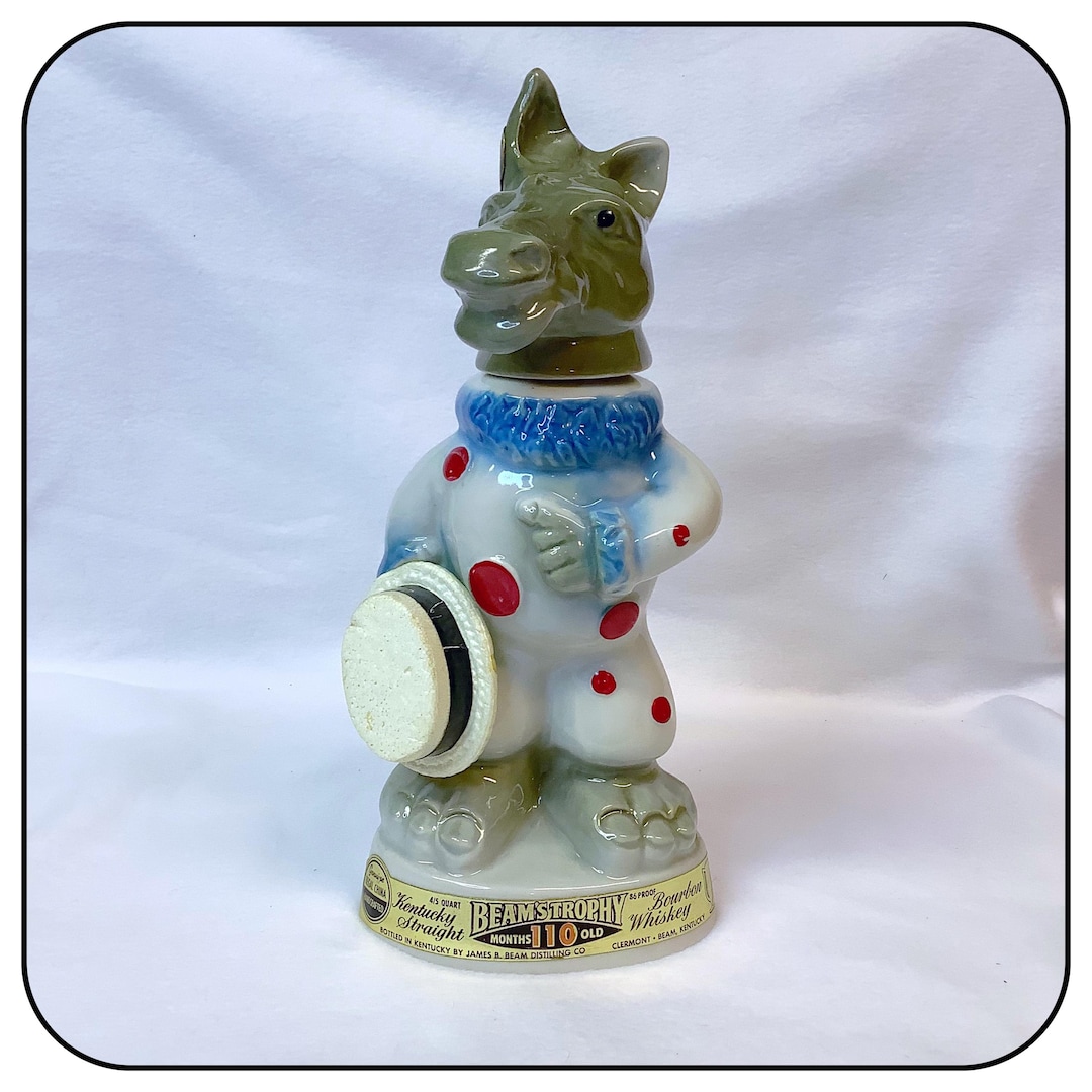 Jim Beam 1968 Democrat Clown Political Whiskey Decanter - Etsy
