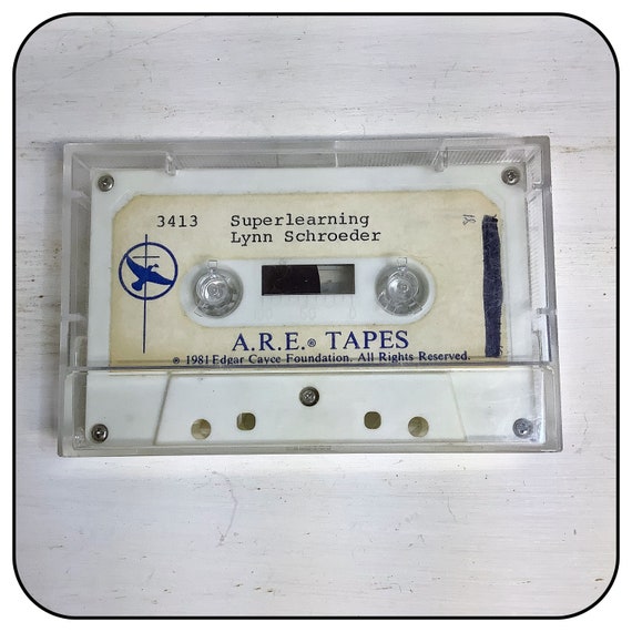 Edgar Cayce A.R.E. Cassette Audio Tape "Superlearning" with Lynn Schroeder 1981 Association for Research and Enlightenment
