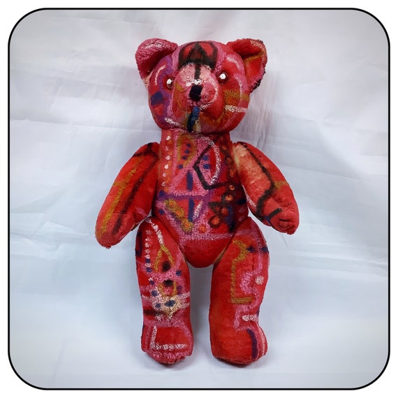 goth teddy bear