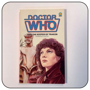 Doctor Who &quot;Keeper of Traken&quot; by Terrance Dicks, 1982 Target Paperback Book No.37, Bagged & Excellent Unread Condition, PB (UK)