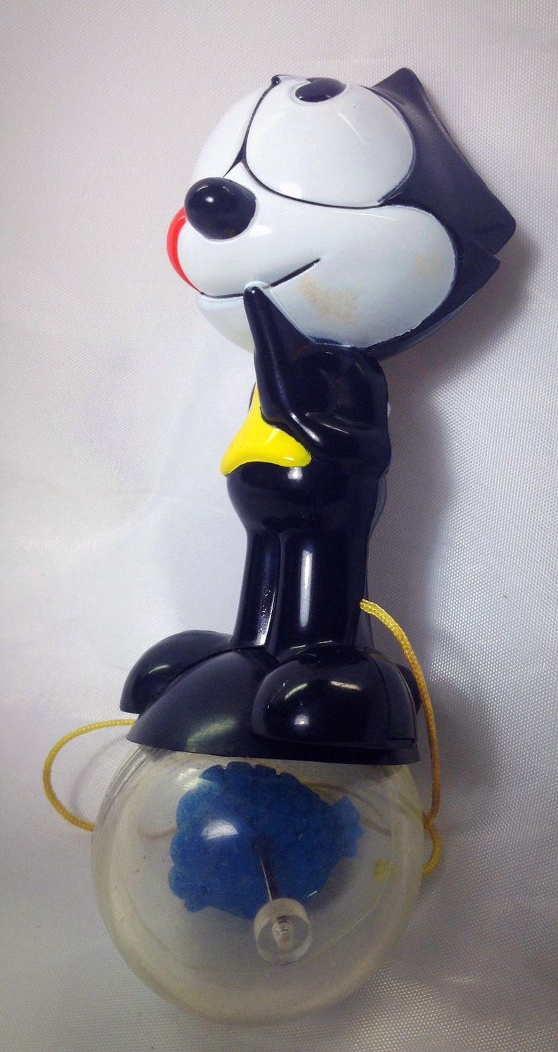 Felix the Cat Figure Catch A Fish Cup & Ball Game Toy Etsy