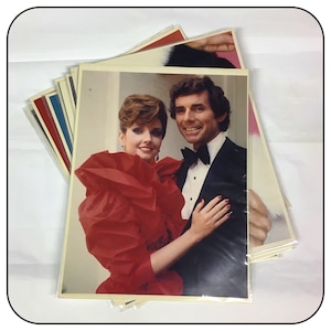 ABC Television Series Press Photo “Glitter”, 1980&#39;s TV 14&quot;X 11&quot; Promotional Photograph, David Birney and Morgan Brittany TV Series Photo