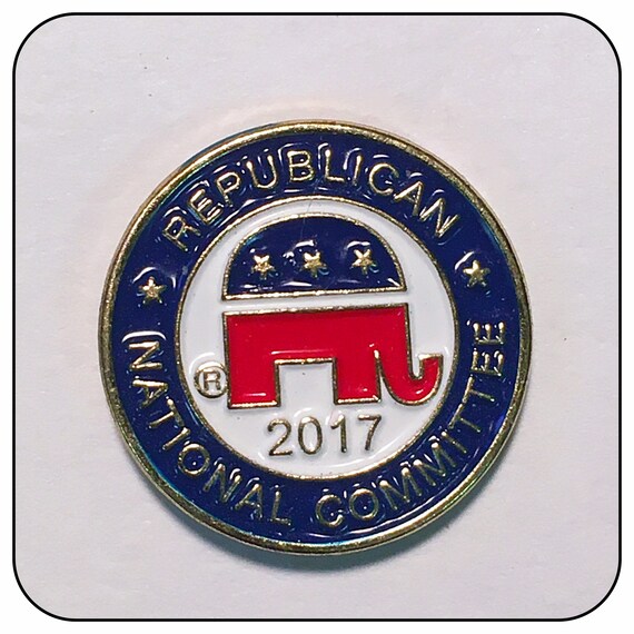 Vintage Republican National Committee Enamel Pins… - image 6
