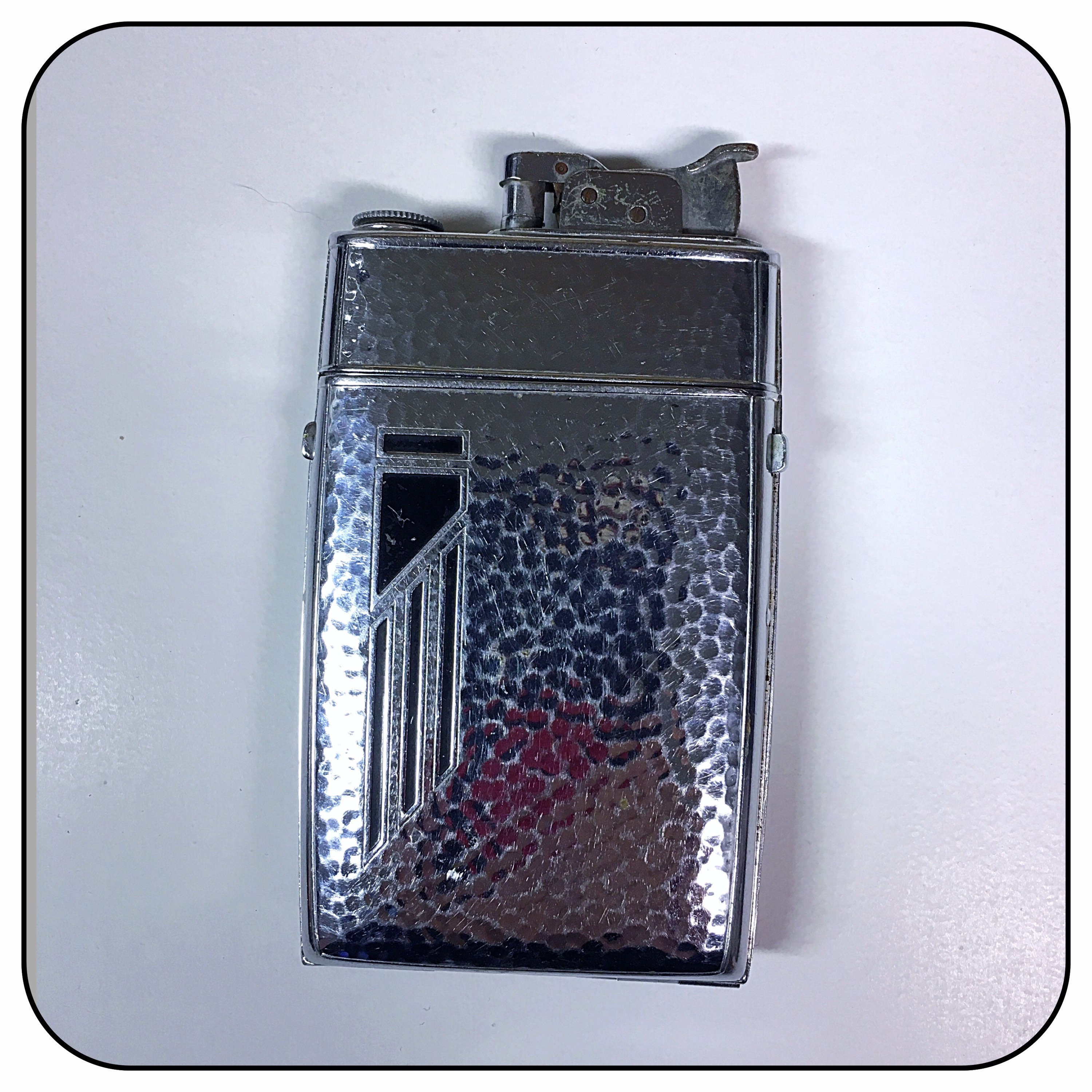 Mini Metal Lighter Cover Bar Travel Portable Decorative Case Retro