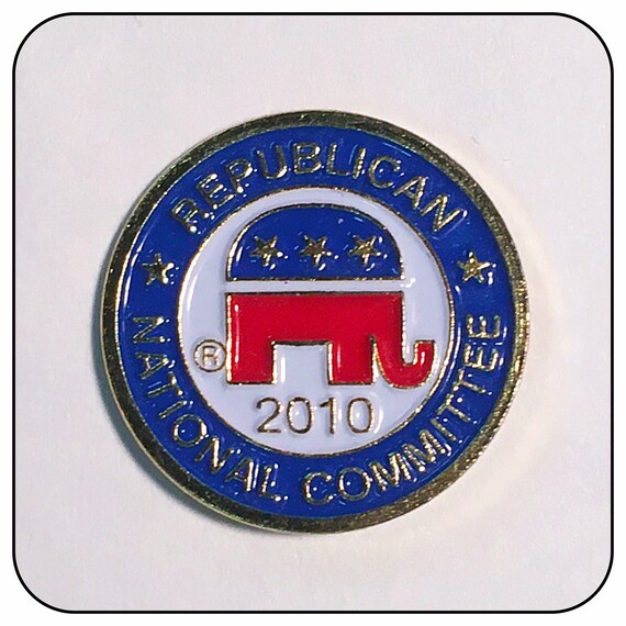 Vintage Republican National Committee Enamel Pins… - image 4
