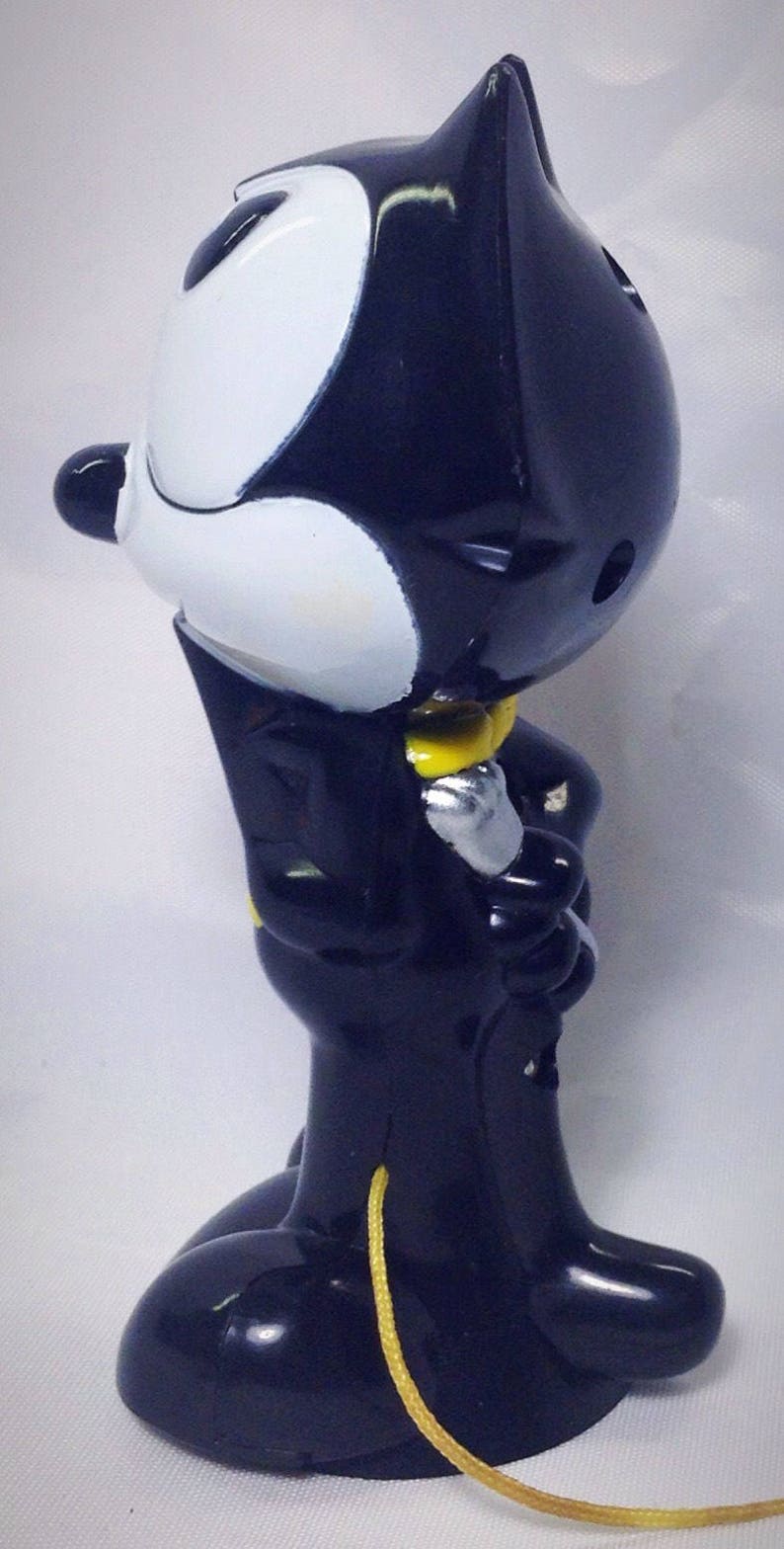 Felix the Cat Figure Catch A Fish Cup & Ball Game Toy | Etsy