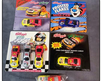 Vintage Toy Nascar Racing Car, Kellogg's Corn Flakes, Frosted
