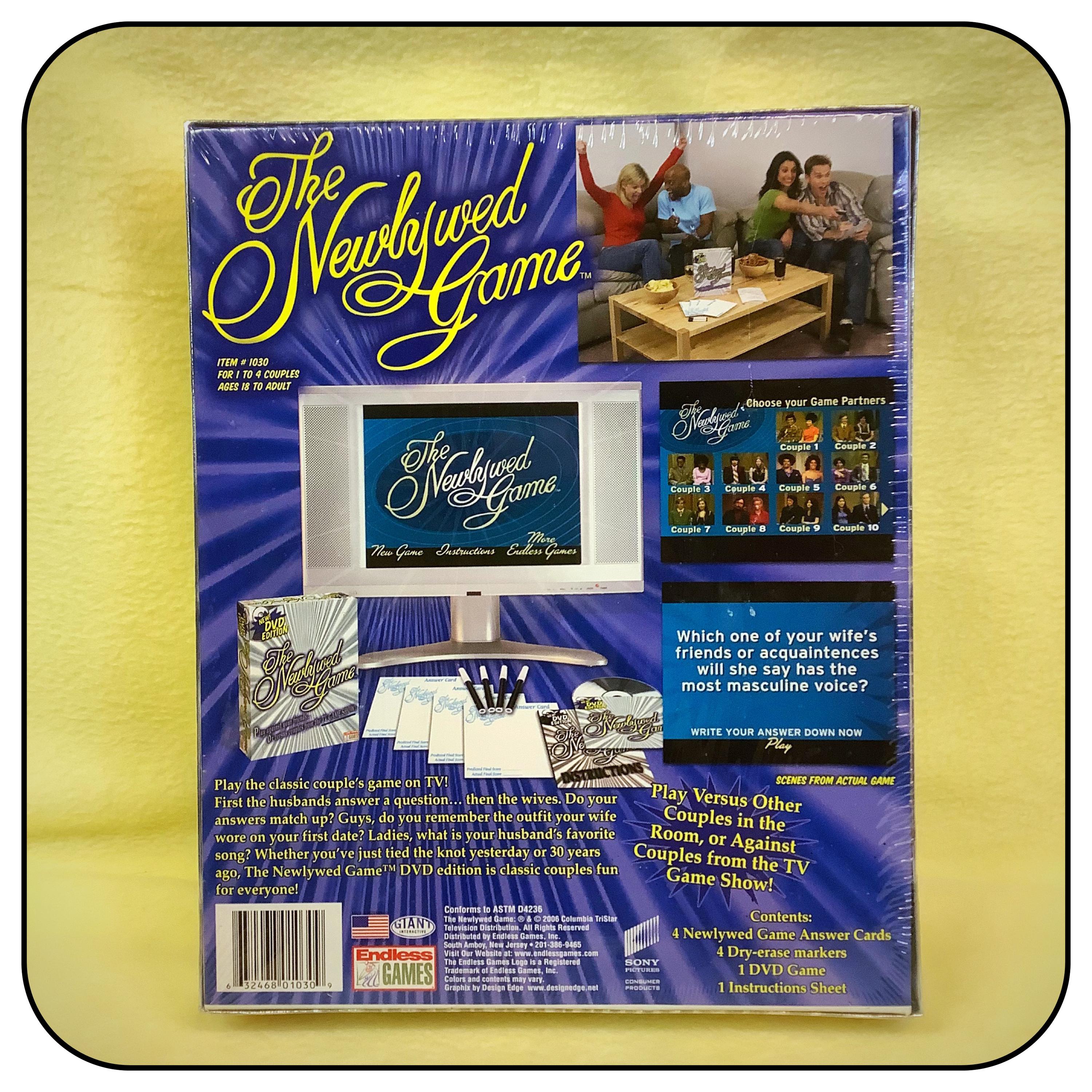 The Newlywed Game DVD Edition by Endless Games, Factory Sealed Box