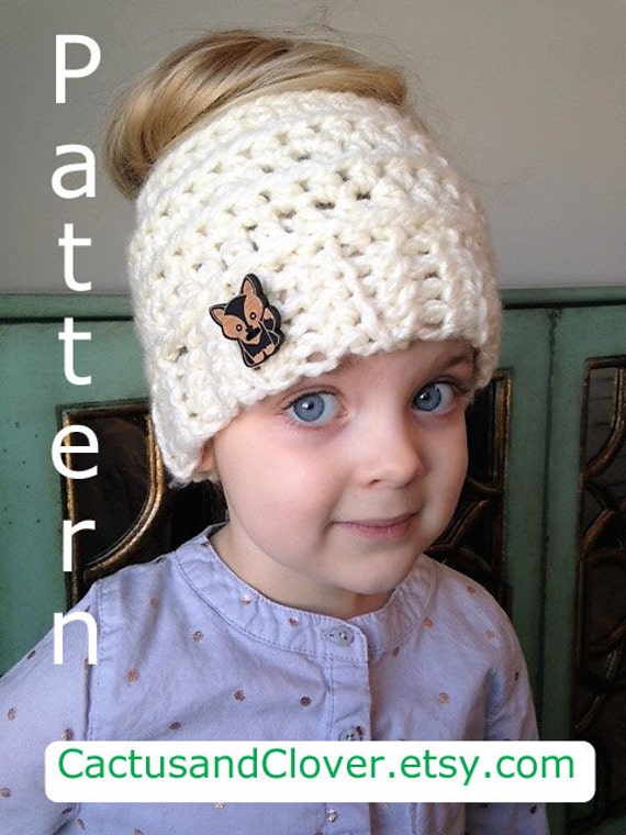 Crochet Pattern Kids Messy Bun Hat Childs Messy Bun Beanie Ponytail Hat Girls Beanie Messy Bun Crochet Pattern Kids Messy Bun Hat Childs Messy Bun Beanie Ponytail Hat Girls Beanie Messy Bun