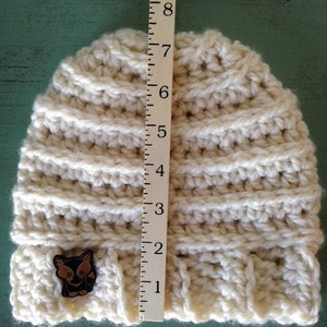 Crochet Pattern Kids Messy Bun Hat, Childs Messy Bun BeanIe, Ponytail Hat, Girls Beanie Messy Bun image 4