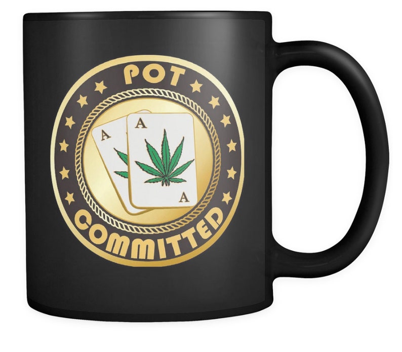 Pot Committed Poker Coffee Mug Poker Gifts Gifts for Dad Etsy UK