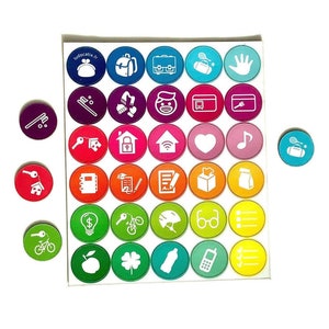 Tableau des Routines pour enfant d'inspiration Montessori check-list Cartable