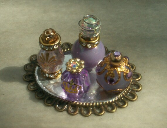 dollhouse perfume bottles