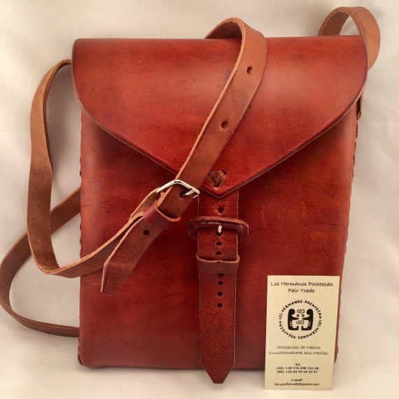 fair trade leather handbags