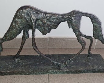 Bronze Sculpture "Dog"