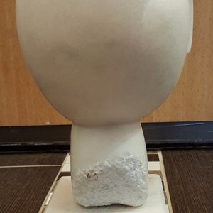 Marble Sculpture The head C. Brancusi Marble Base Figurine Figure image 4