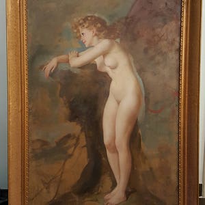 Wonderful oil painting &quot;Fay&quot; Signed Szantho Maria