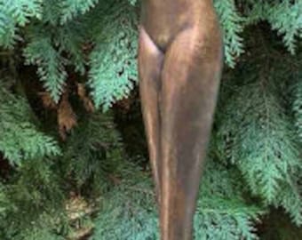 Bronze Sculpture "Woman Walking"