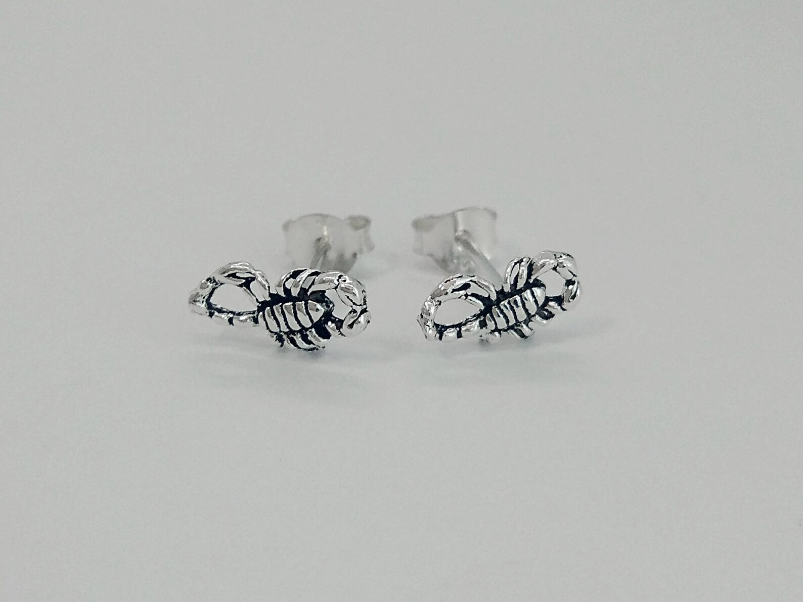 Scorpion Earrings - Sterling Silver main image 1