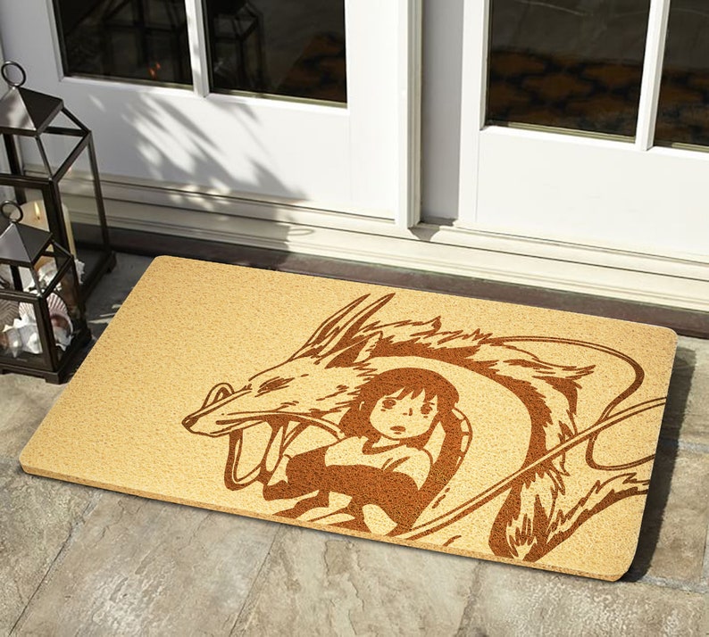 Doormat Spirited Away Welcome Door Mat Entrance Door Rug Home Etsy