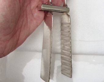 Boulenger silver plated asparagus tongs 19th century